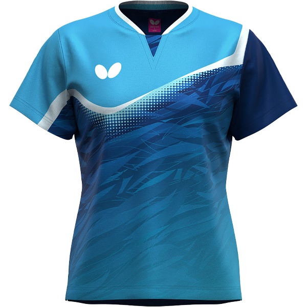 Butterfly バタフライ ラウリー シャツ レディース 卓球 ゲームシャツ 47169-174 レディース 半袖