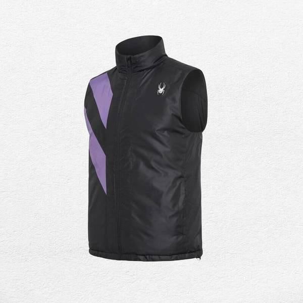 共用プロウェブカラーブロックダウンベストSPGWCNDV211UBLK