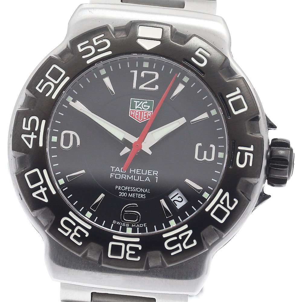 訳あり タグホイヤー TAG HEUER WAC1110-0 フォーミュラ1 デイト クォーツ メンズ _930265【中古】