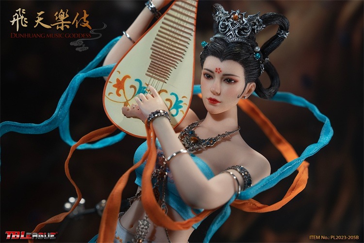 TBLeague 1/6 飛天楽伎 敦煌 ブルー.Ver 未開封新品 PL2023-205B ドゥンファン ミュージック ゴッデス