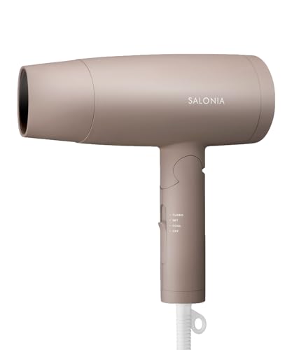 SALONIA サロニア スピーディーイオン ドライヤー 【ベージュ】 ヘアドライヤー 大風量 速乾 軽量 マイナスイオン SL-013BE