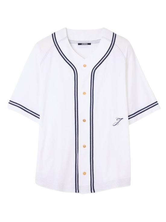 JACQUEMUS Men Shirts 26ESHM00619AJ 00289100 WHITE