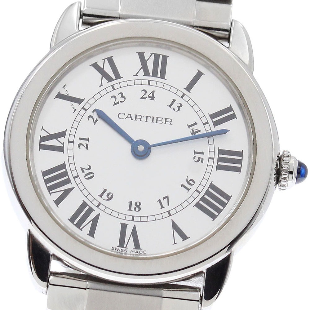 カルティエ CARTIER W6701004 ロンドソロSM クォーツ レディース _941244【中古】