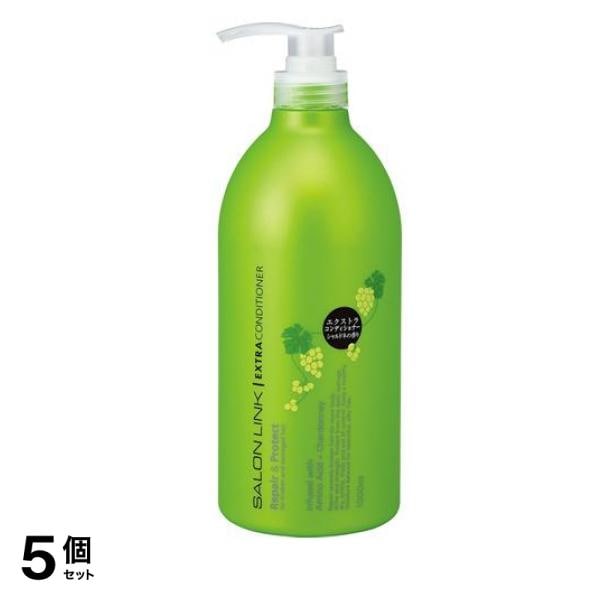 サロンリンク エクストラコンディショナー シャルドネの香り ポンプ 1000mL 5個セット
