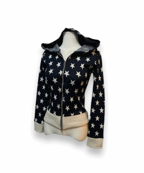riri star hoodie [2color]