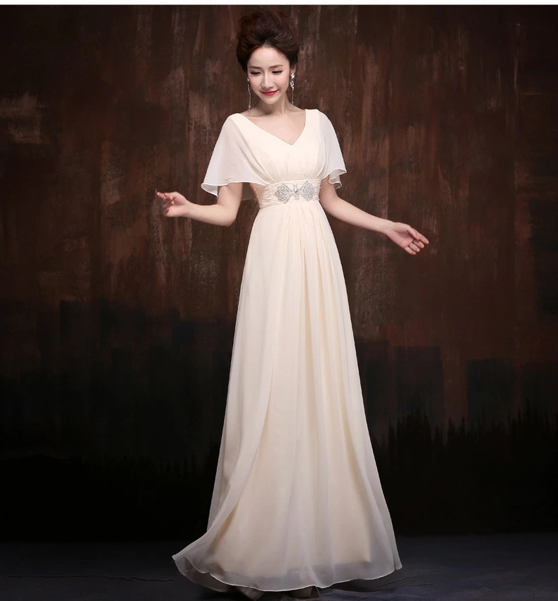 ロングドレス 演奏会 結婚式 ワンピース アンサンブルドレス 大人 発表会 ピアノ 大きいサイズ 袖あり 高校生 フォーマル シフォン ステージ衣装 オーケストラ 30代 40代 50代 着痩せ きれ