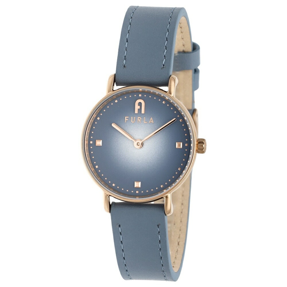 フルラ 腕時計 レディース ブランド ブルー 革 レザー ベルト ネット ブルー文字盤 時計 シンプル かわいい おしゃれ 大人 女性 女友達 母 妻 彼女 お祝い 記念日 贈り物 サプライズ 家族