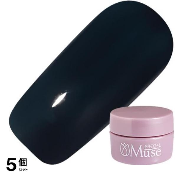PREGEL(プリジェル) ミューズ M390 ダークアッシュノクターン 3g 5個セット