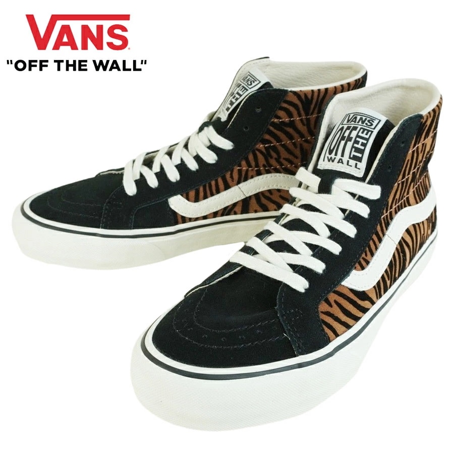 バンズ VANS ヴァンズメンズ スニーカーSK8-HI 38 DECON Sスケート ハイ ディーコン(ANIMAL STRIPES)DLKMSHMLWbr