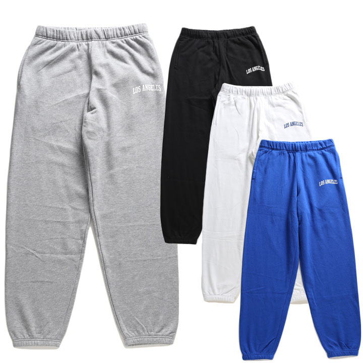 ACE FLAG スウェットパンツ Los Angeles ロサンゼルス 裏パイル メンズ 春夏秋冬用 全4色 大きいサイズ エースフラッグ スウェット ロングパンツ