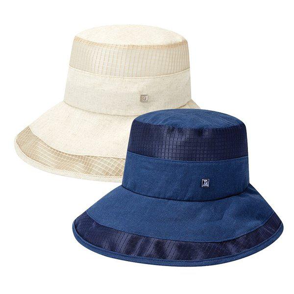 女性 春 リネン メッシュ バケットハット ウェンディア(女) KTC8231W