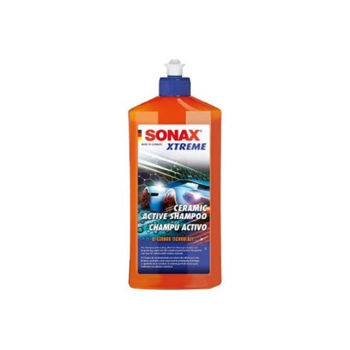 ソナックスエクストリームセラミックアクティブシャンプー500ML優れた洗浄力完璧な汚染除去クリーンカーコーティング効果