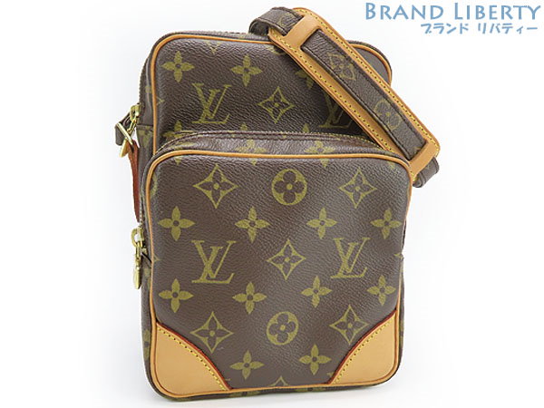 Qoo10] Louis Vuitton 美品ルイヴィトンモノグラムアマゾン斜め掛