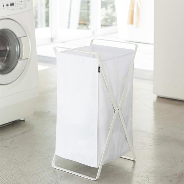 ランドリーバスケット 折りたたみ 洗濯物入れ カゴ 洗濯バッグ 折畳み 山崎実業