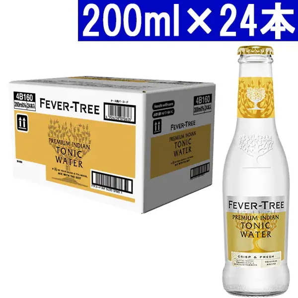 フィーバー ツリー プレミアム インディアン トニックウォーター 瓶 1ケース 200ml×24本 ノンアルコール ^YEFTTNE0^
