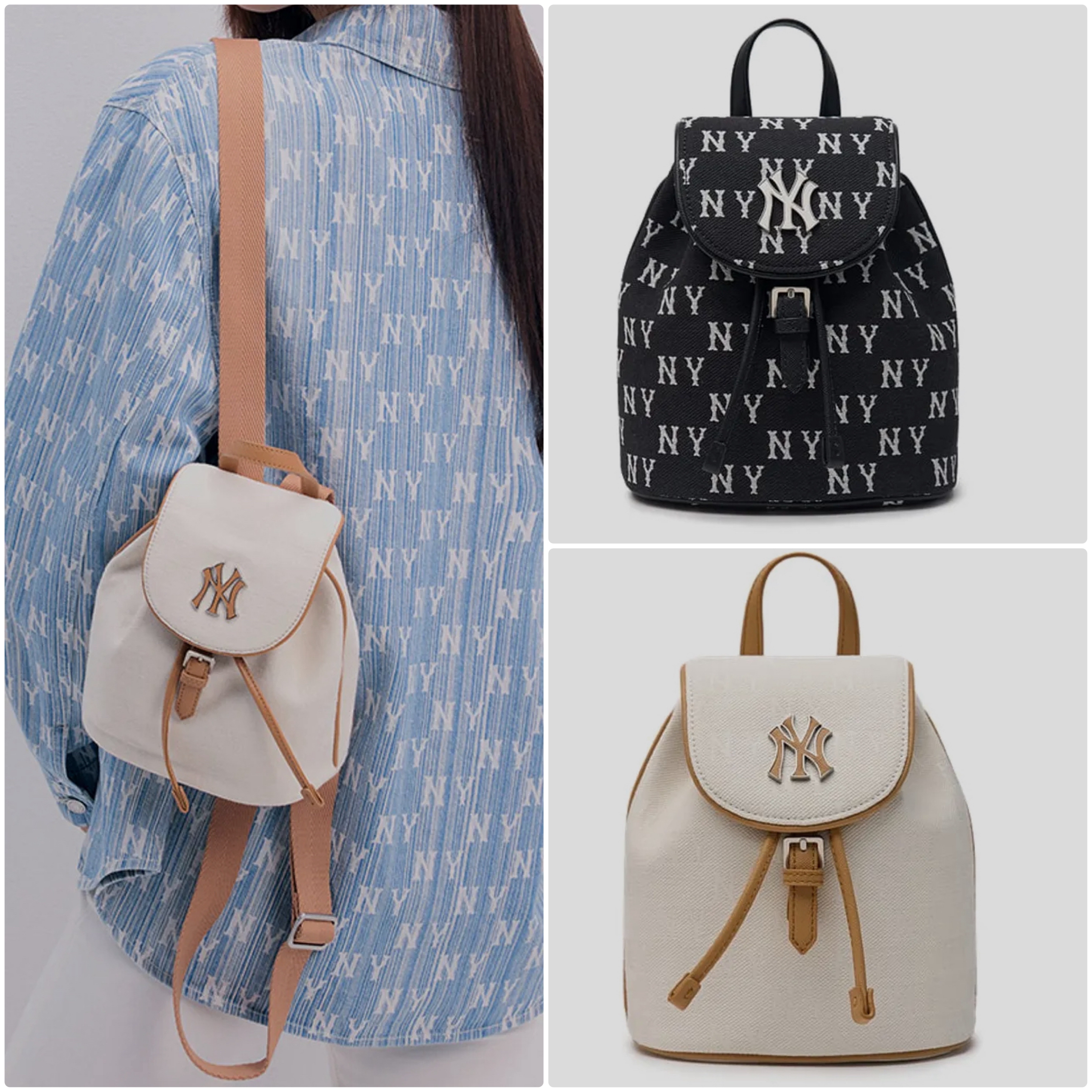 クラシック モノグラム ジャカード ミニ バックパック NY