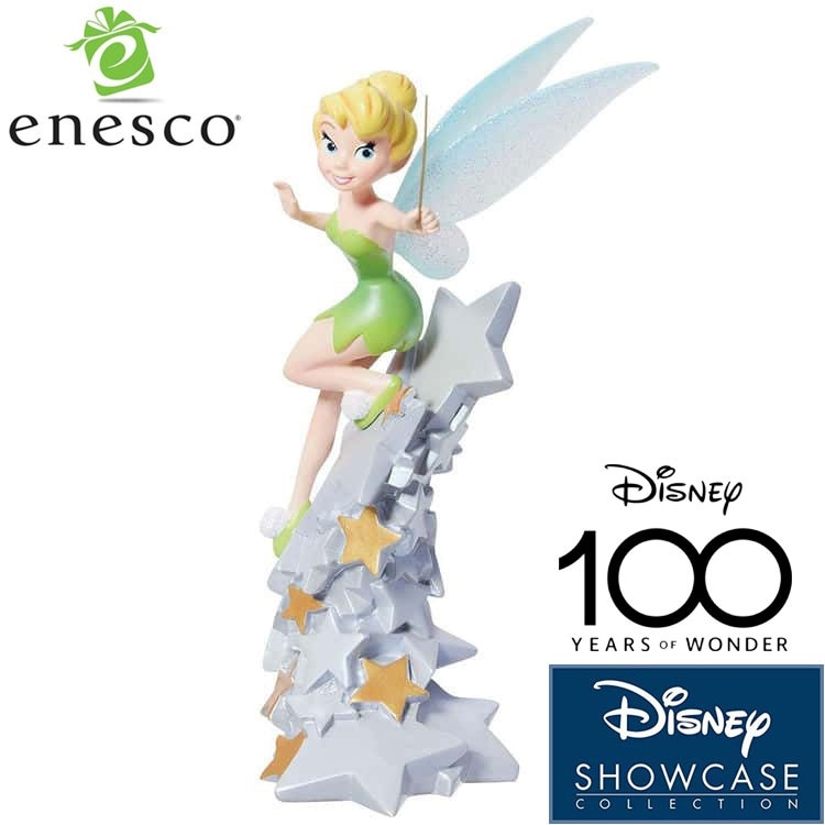 enesco(エネスコ) Disney Showcase ディズニー100 ティンカーベル ディズニー フィギュア コレクション 人気 ブランド ギフト クリスマス 贈り物 プレゼントに最適