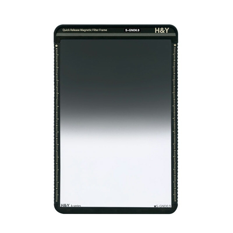 H&Yフィルター　100x150mm K-SeriesソフトGND8　マグネットフレーム付き KS09