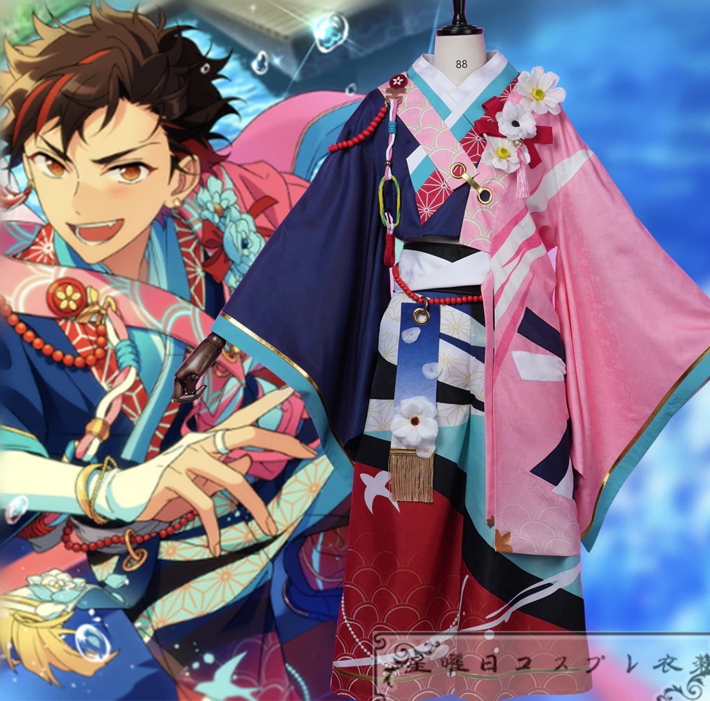 ES あんスタ 双頭×流儀／ドラゴンズヘッド 南雲鉄虎 鬼龍紅郎 天祥院英智 真白友也 天城一彩 大神晃牙 乙狩アドニス コスプレ衣装 コスチューム