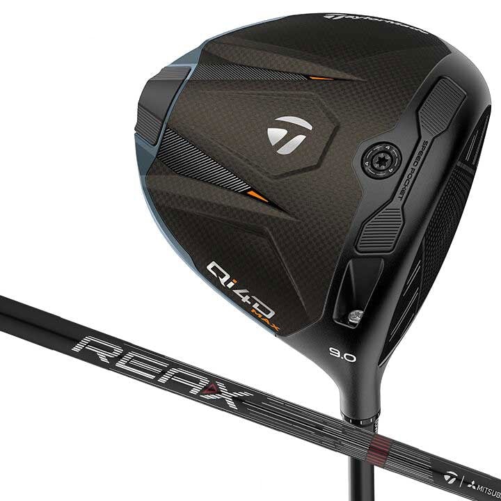 Qi4D MAX ドライバー　ロフト：10.5度　フレックス：R　シャフト：REAX HR50 カーボン　日本仕様 正規品 キューアイ フォーディー マックス 1W
