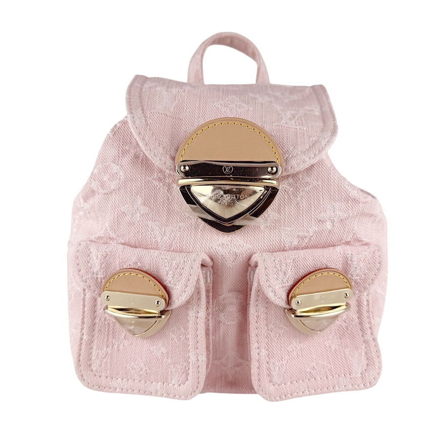 ルイ ヴィトン LOUIS VUITTON リュック モノグラム デニム ヴェニス モノグラムデニム ピンク レディース M13031 z9868