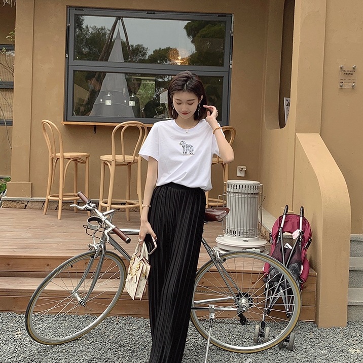 パンツ ストレートパンツ カラーパンツ ロング ロング丈 ハイウエスト ウエストゴム かわいい 大人可愛い シンプル 大人 おしゃれ お洒落 レトロ アジアン エスニック エキゾチック 大人女子