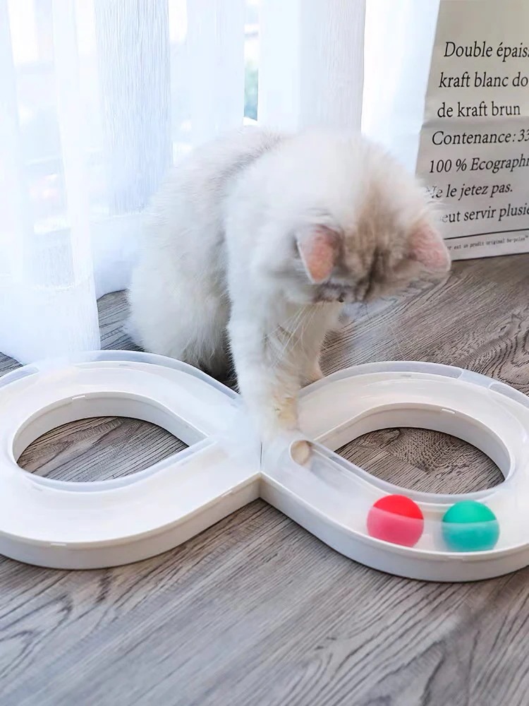 ペット犬おもちゃ猫おもちゃぬいぐるみトイボール八の字遊び道具ブルーホワイトクリアペットグッズペット用品お祝い癒しトイ可愛い