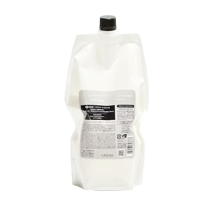 Le beL SEE/SAW ヘア&スキャルプ トリートメント B リフィル 800g ヘアケア 補修 艶髪