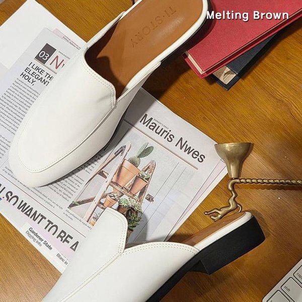 男性用スーツブローファー オフィスサンダル SS06