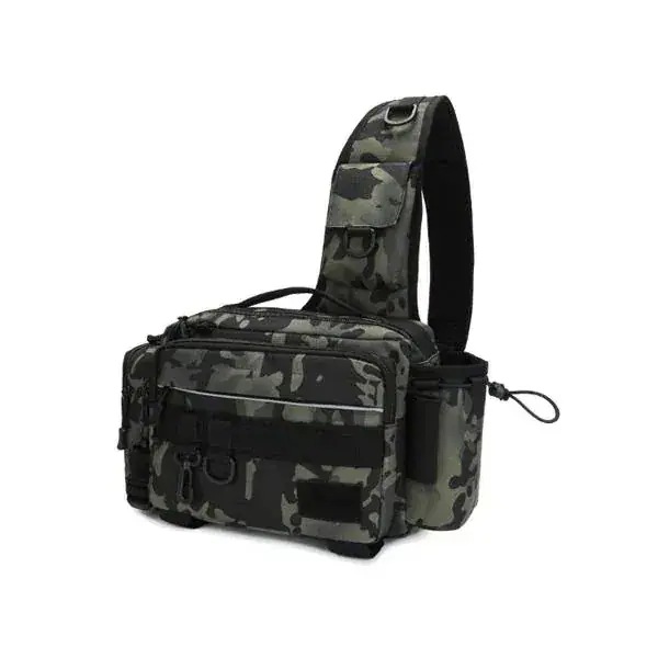 迷彩 80セット カバンとしても使える ランガンバッグ設計 フィッシングバッグ！釣りに最適