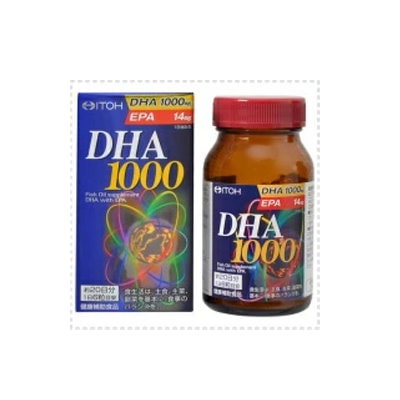 他サイト： 井藤漢方製薬 DHA1000 (ディーエイチエー) 約20日分 120粒 [機能性表示食品] 記憶サポート 中性脂肪 オメガ3脂肪酸 フィッシュオイル DHA EPA サプリメントの商品画像