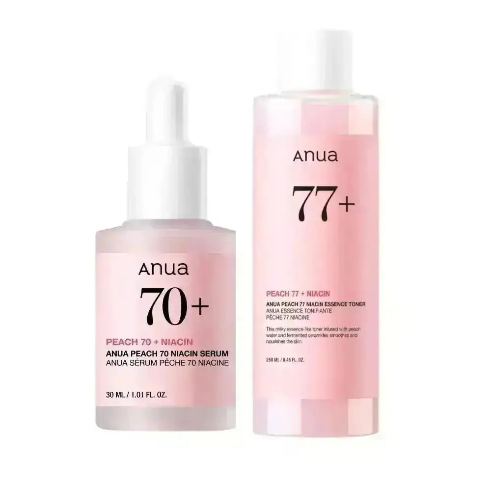 【美白SET】 ピーチ70ナイアシンセラム 30ml + ピーチ77ナイアシンエッセンストナー 250ml