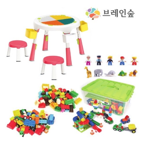 ブレインフォレスト教育用デュオブロック教室4人幼稚園児童家学院教習教区団体創造力