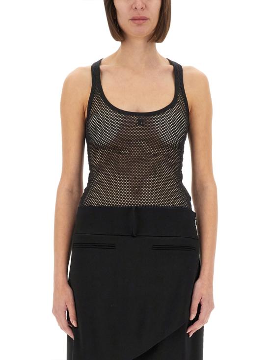 COURREGES Women Tops 225JDE130 JS01199999 BLACK