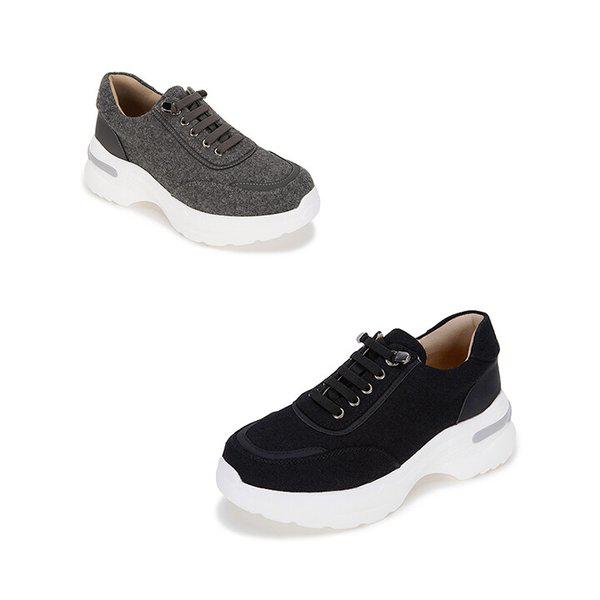 ヨファ ジアン ウール 背が高く見えるスニーカー 2色