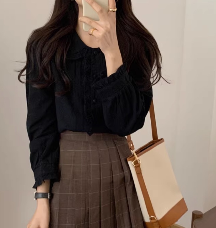 トップス デート モテアイテム シャツ ブラウス レース コットン 大人可愛い きれいめ 上品 おしゃれ かっこいい 大人可愛い ラブリー キュート ガーリー クール モード系 セクシー エレガント
