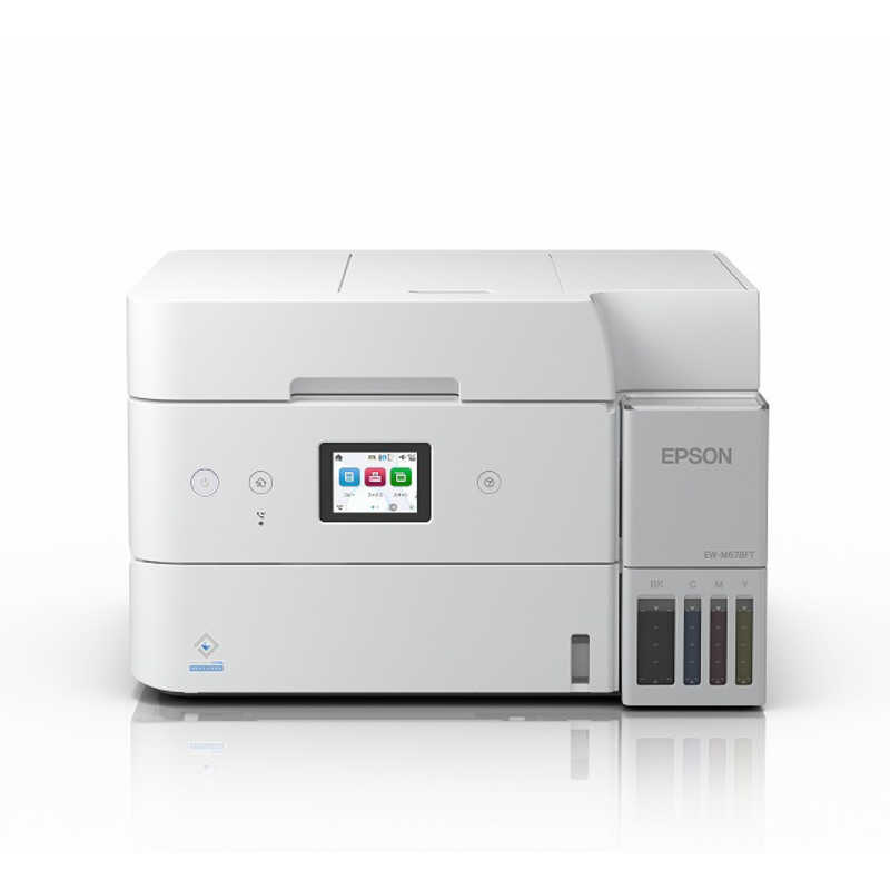エプソン　EPSON　A4カラーインクジェット複合機プリンター FAX対応 エコタンク搭載モデル ［L判～A4］　EW-M678FT