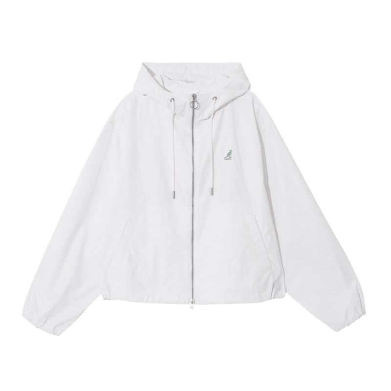 [] 女性用フード付きジャケット 8550 ホワイト (KREWJK85500)