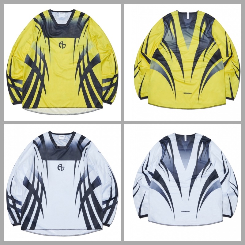【NOMANUAL】 MOTOCROSS JERSEY : 2COLORS
