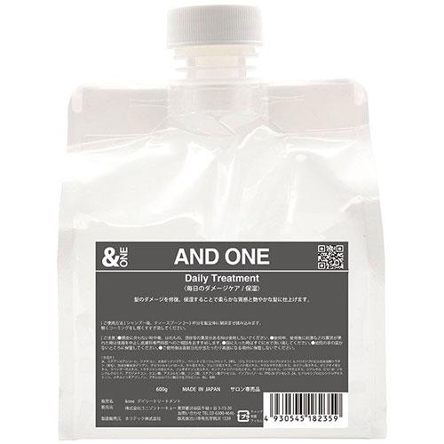 ＆ONE アンドワン デイリートリートメント 600g 詰め替え用
