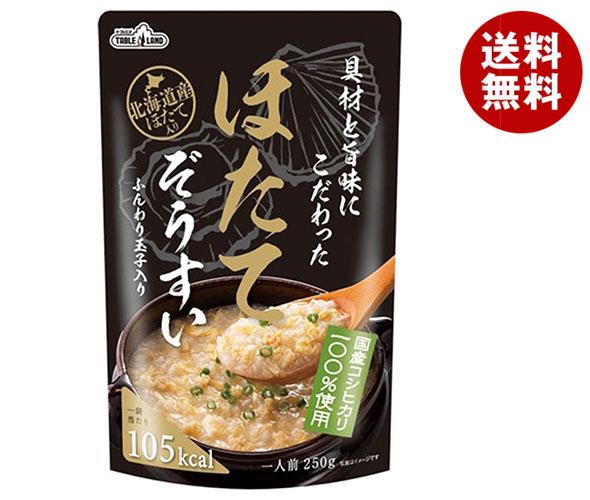 丸善食品工業 テーブルランド 具材と旨味にこだわったほたてぞうすい 250gパウチ＊24(12＊2)袋入＊(2ケース)