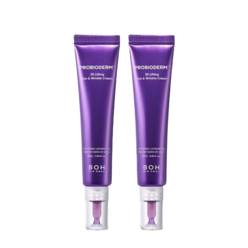 [1+1]Boh プロバイオダム3dリフティング アイクリーム25ml, 2個 / 韓国コスメ オリーブヤング 人気 目元 たるみ シワ ハリ アイクリーム