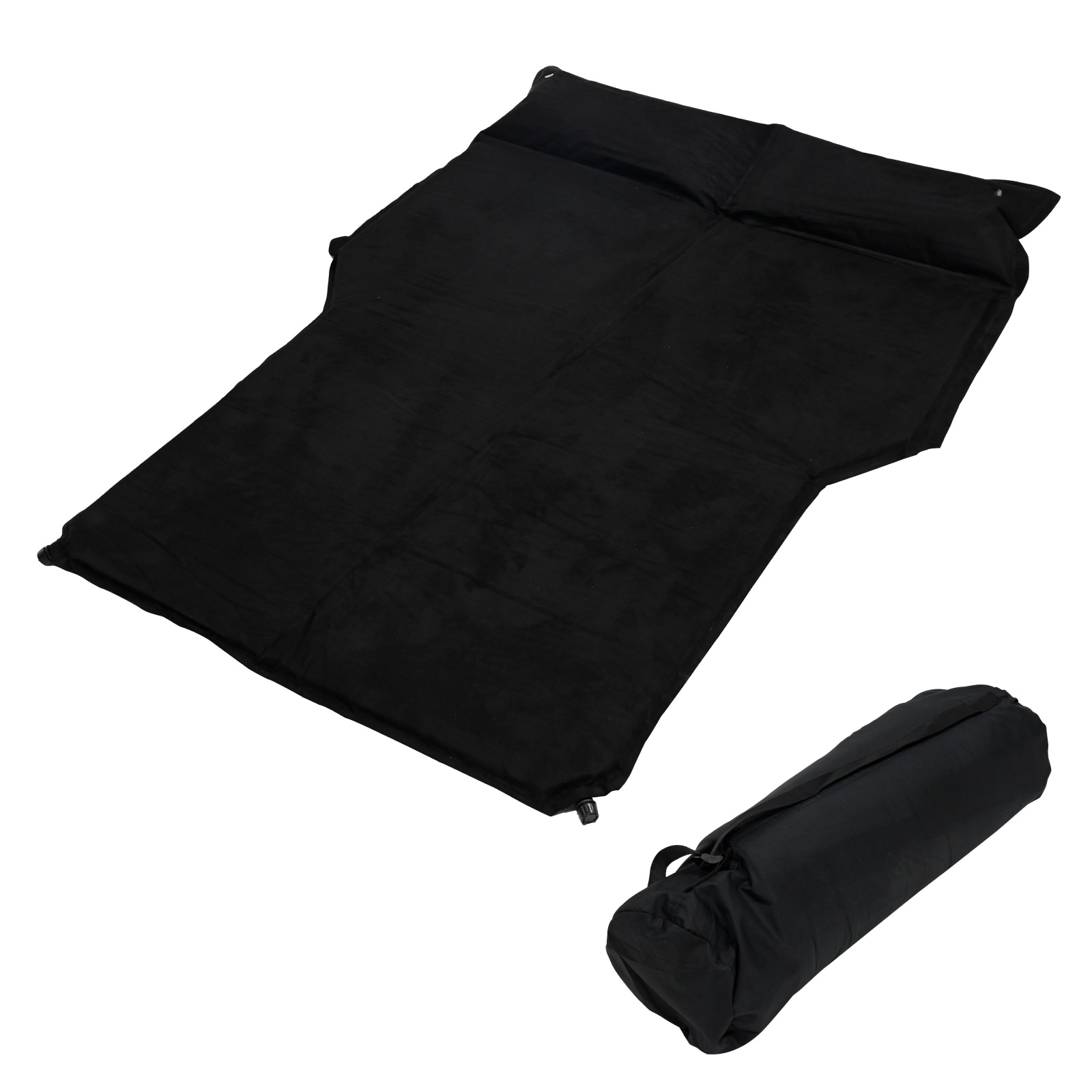 車中泊 エアーマット マットレス エアーベッド 車中泊ベッド 枕付き 折りたたみ 収納袋付き アウトドア コンパクト ダブル