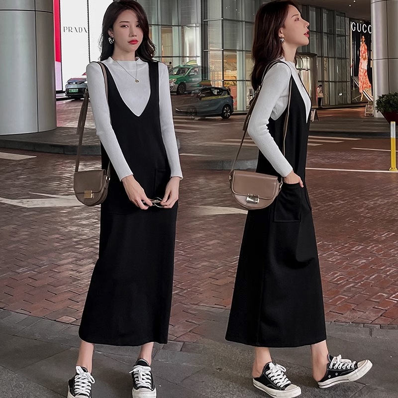 ワンピース デート フレアワンピース ロング丈 袖なし ノースリーブ Vネック 襟なし フレア Aライン 切り替えデザイン レース かわいい 大人可愛い きれいめ シンプル カジュアル 上品 おしゃれ