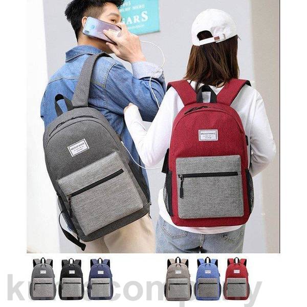 メンズファッション リュックサック ビジネスリュック アウトドア PC ノートパソコン 大容量 通学 通勤 旅行 出張 USB充電口付きパソコンバッグ 男女兼用