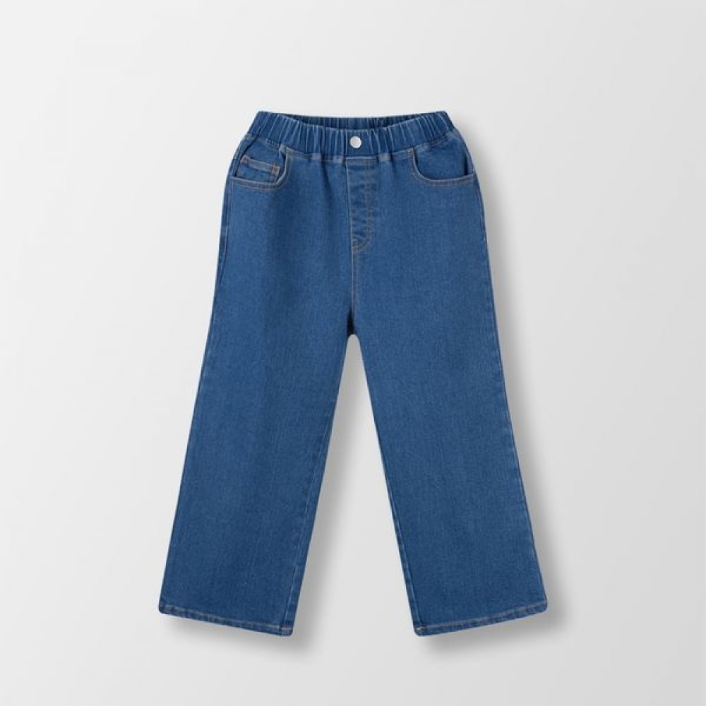 (ウォルトンキッズ) ベーシックウォッシュデニムパンツ