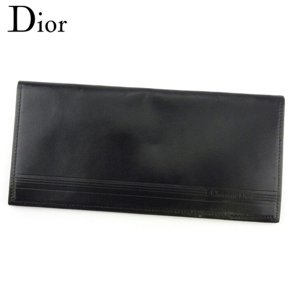 長札入れ 札入れ ロゴ メンズ ブラック 中古 48,236円