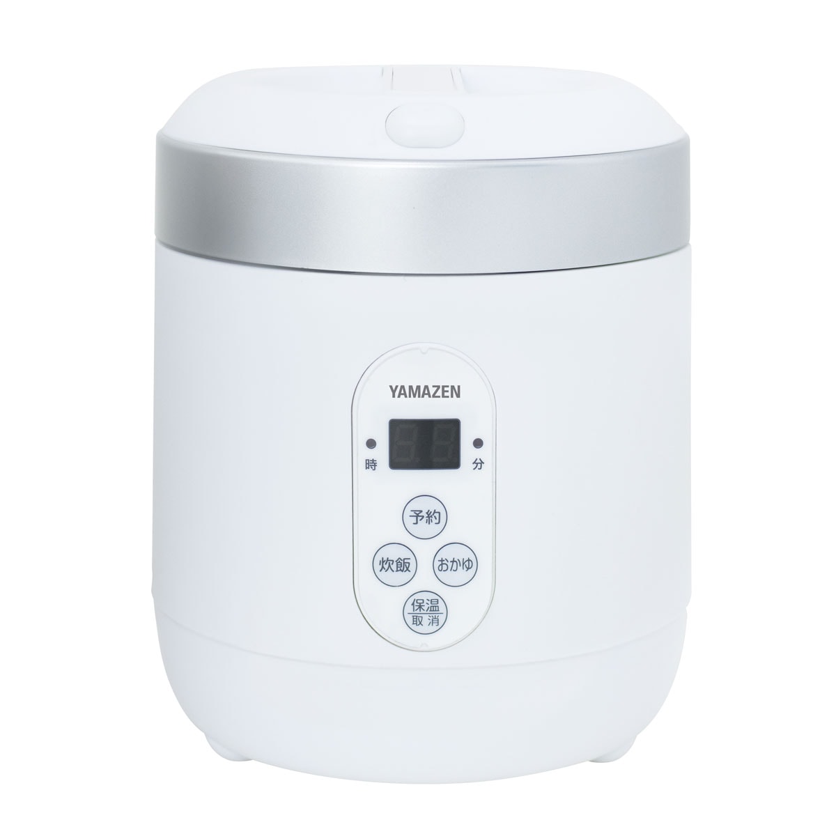 YAMAZEN YJG-M150-W マイコン炊飯器（1.5合炊き）　ホワイト YJGM150W