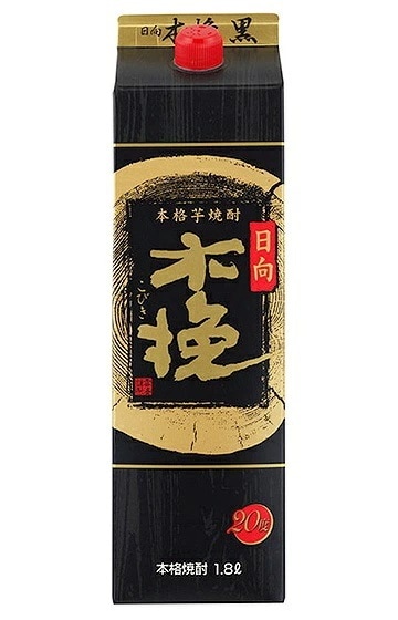 【送料無料】雲海酒造 芋焼酎 日向木挽 黒麹 20度 パック 1800ml 1.8L6本【北海道東北四国九州沖縄県は必ず送料がかかります】