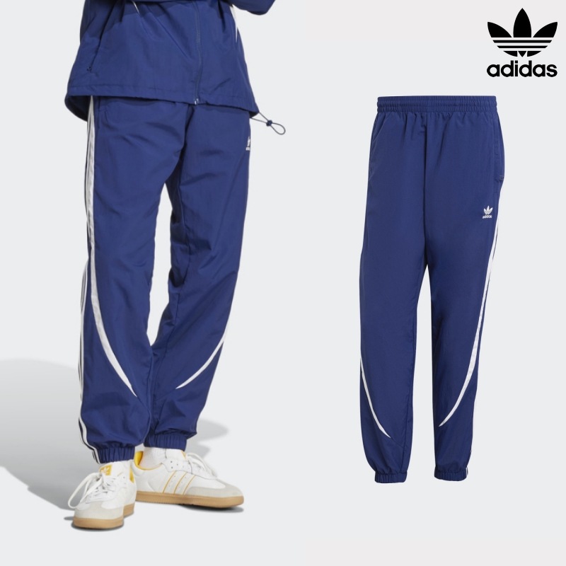 [ADIDAS] アディダス アーカイブ パンツ ネイビー / ARCHIVE PANTS BLUE WHITE